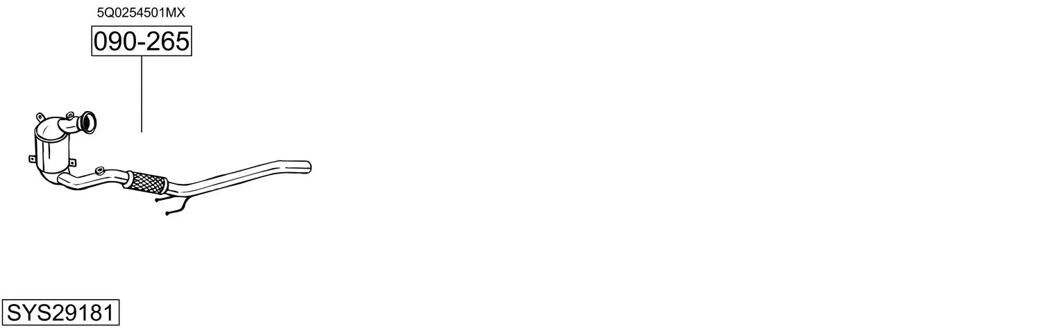 Изпускателна система BOSAL               