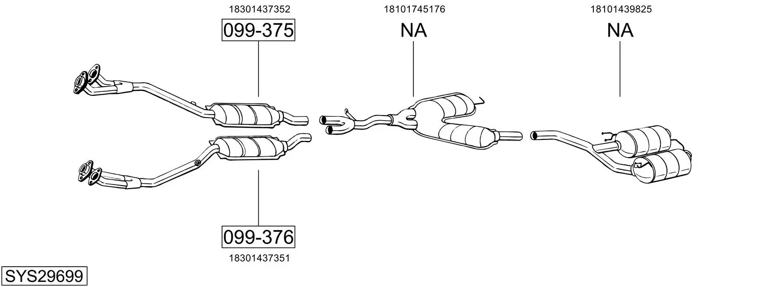 Изпускателна система BOSAL               