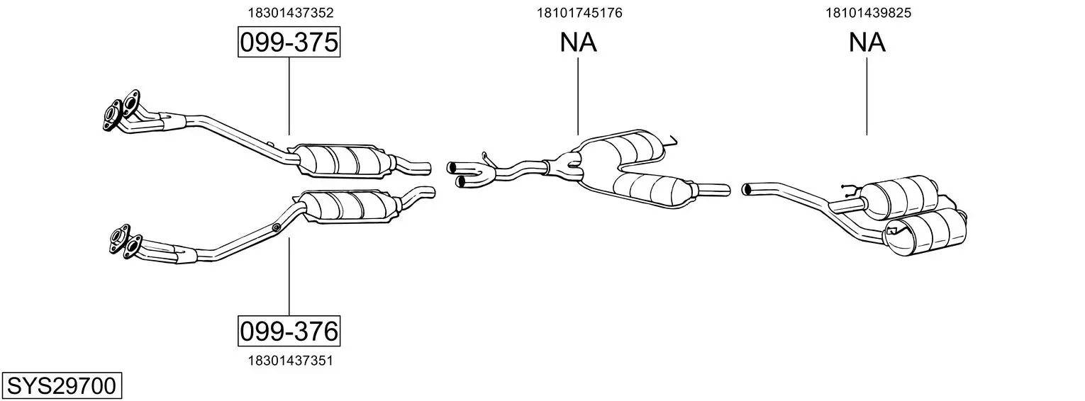 Изпускателна система BOSAL               
