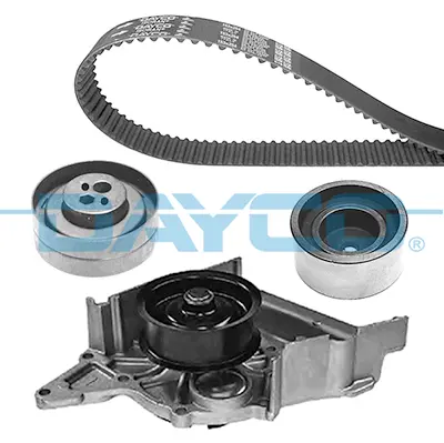 водна помпа- к-кт ангренажен ремък DAYCO               