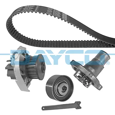 водна помпа- к-кт ангренажен ремък DAYCO               