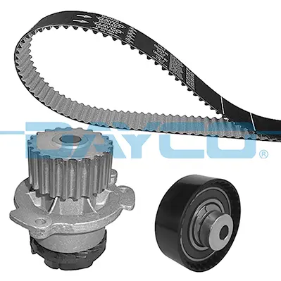 водна помпа- к-кт ангренажен ремък DAYCO               