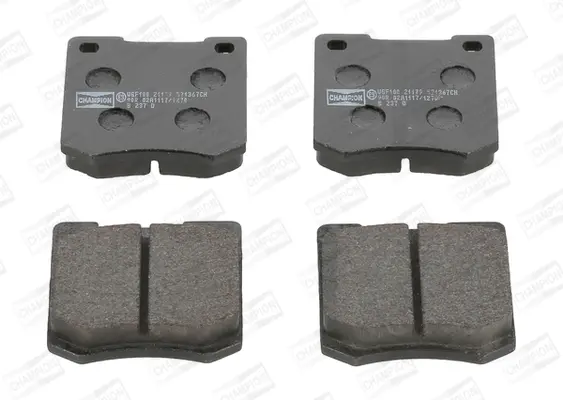 комплект спирачно феродо, дискови спирачки CHAMPION            