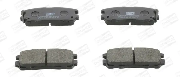 комплект спирачно феродо, дискови спирачки CHAMPION            