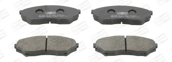 комплект спирачно феродо, дискови спирачки CHAMPION            