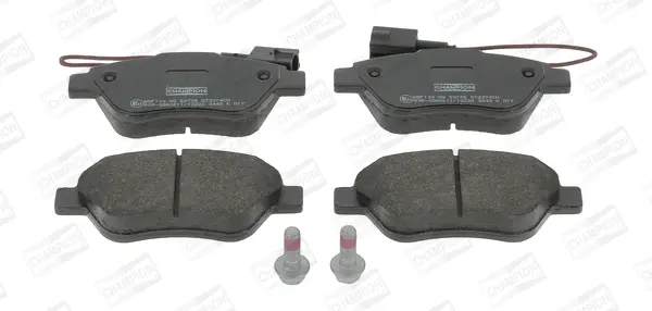 комплект спирачно феродо, дискови спирачки CHAMPION            