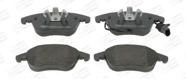 комплект спирачно феродо, дискови спирачки CHAMPION            