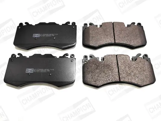 комплект спирачно феродо, дискови спирачки CHAMPION            