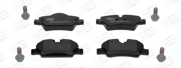 комплект спирачно феродо, дискови спирачки CHAMPION            