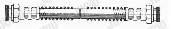 Спирачни маркучи за CITROEN ZX Break (N2) 1.4 i 171035J JURID               