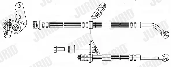 спирачен маркуч JURID               