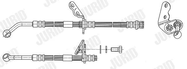 спирачен маркуч JURID               