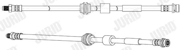 спирачен маркуч JURID               