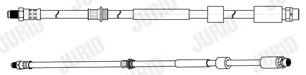 спирачен маркуч JURID               