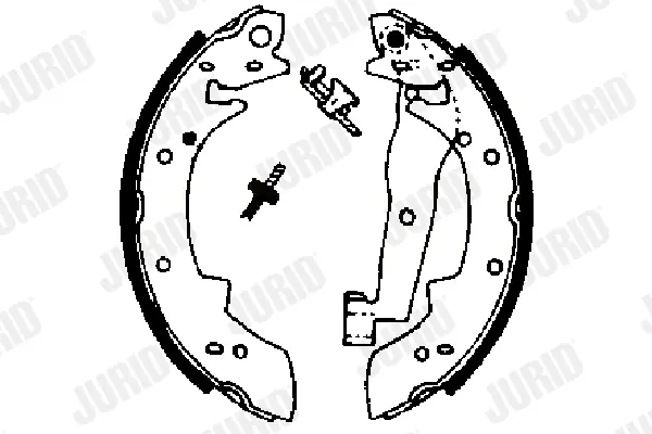 комплект спирачна челюст JURID               
