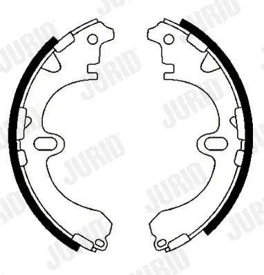 комплект спирачна челюст JURID               