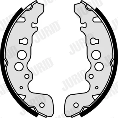комплект спирачна челюст JURID               