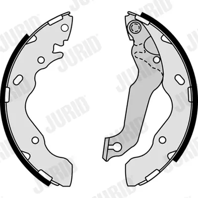 комплект спирачна челюст JURID               