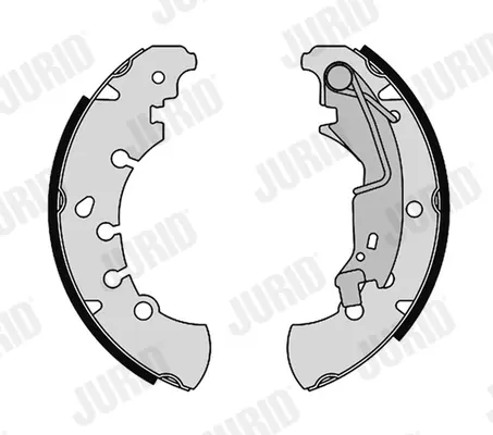 комплект спирачна челюст JURID               