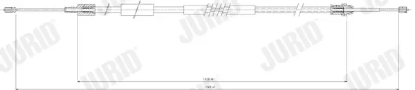 жило, ръчна спирачка JURID               