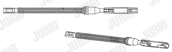 жило, ръчна спирачка JURID               