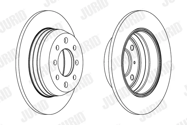 спирачен диск JURID               
