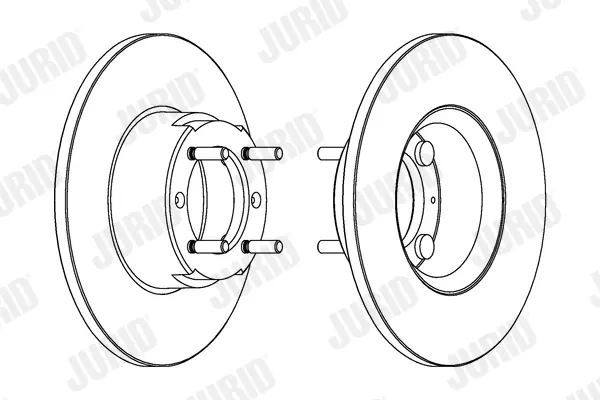 спирачен диск JURID               