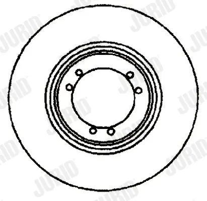 спирачен диск JURID               