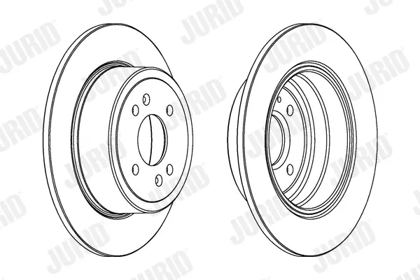 спирачен диск JURID               