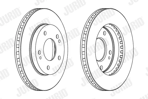 спирачен диск JURID               