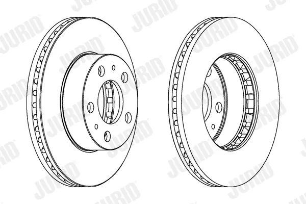 спирачен диск JURID               