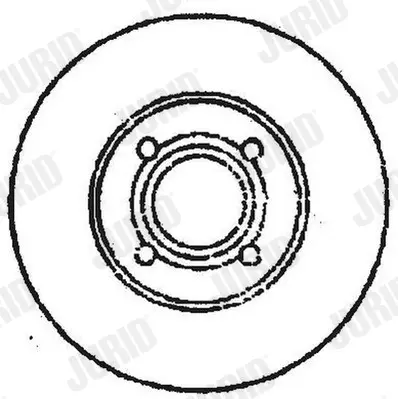 спирачен диск JURID               