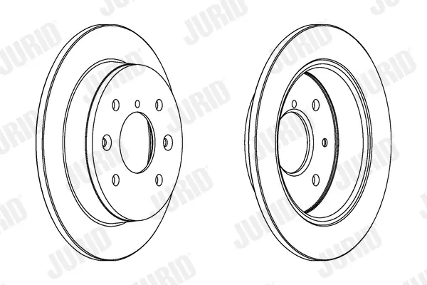 спирачен диск JURID               