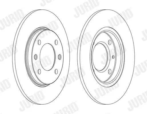 спирачен диск JURID               