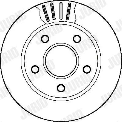 спирачен диск JURID               