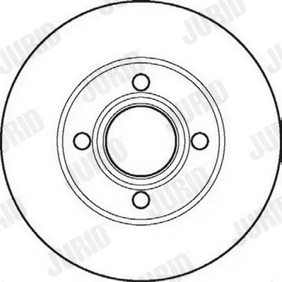 спирачен диск JURID               