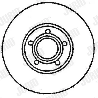 спирачен диск JURID               