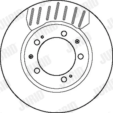 спирачен диск JURID               