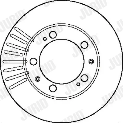 спирачен диск JURID               