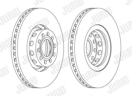 спирачен диск JURID               