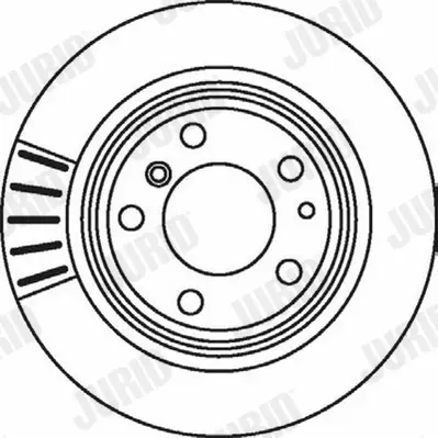 спирачен диск JURID               