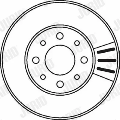 спирачен диск JURID               