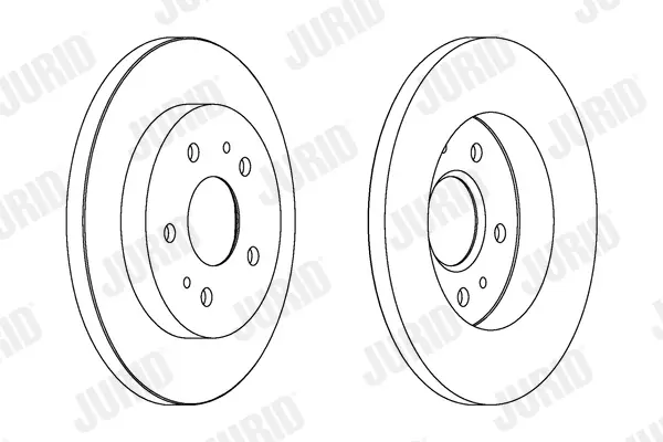 спирачен диск JURID               