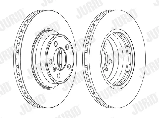 спирачен диск JURID               