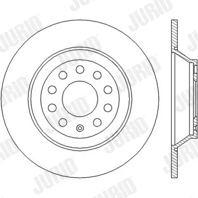 спирачен диск JURID               