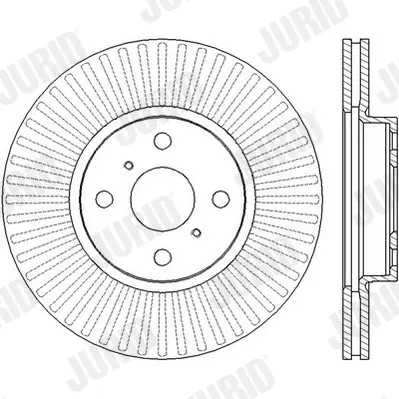спирачен диск JURID               