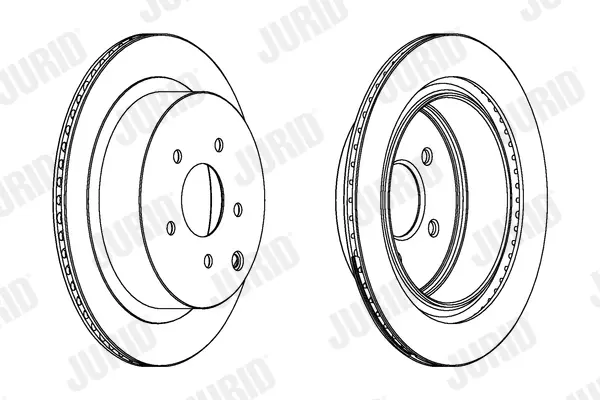 спирачен диск JURID               