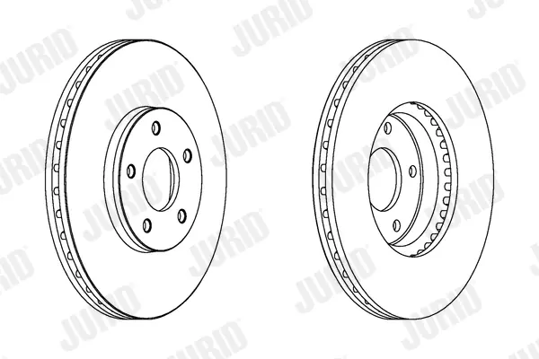 спирачен диск JURID               
