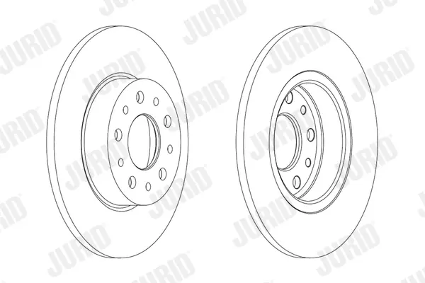 спирачен диск JURID               