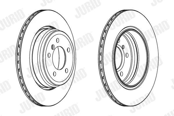 спирачен диск JURID               